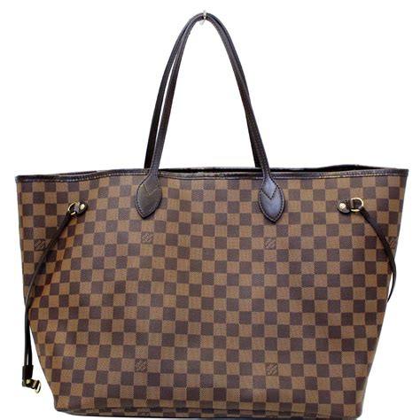 lv brown purse|designer bag with brown squares.